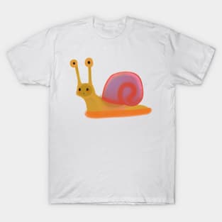 Cute Snail Drawing T-Shirt